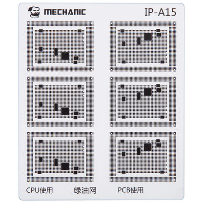 Sablon Izolare Trasee CI Mechanic pentru Apple iPhone 6 - 16 Series