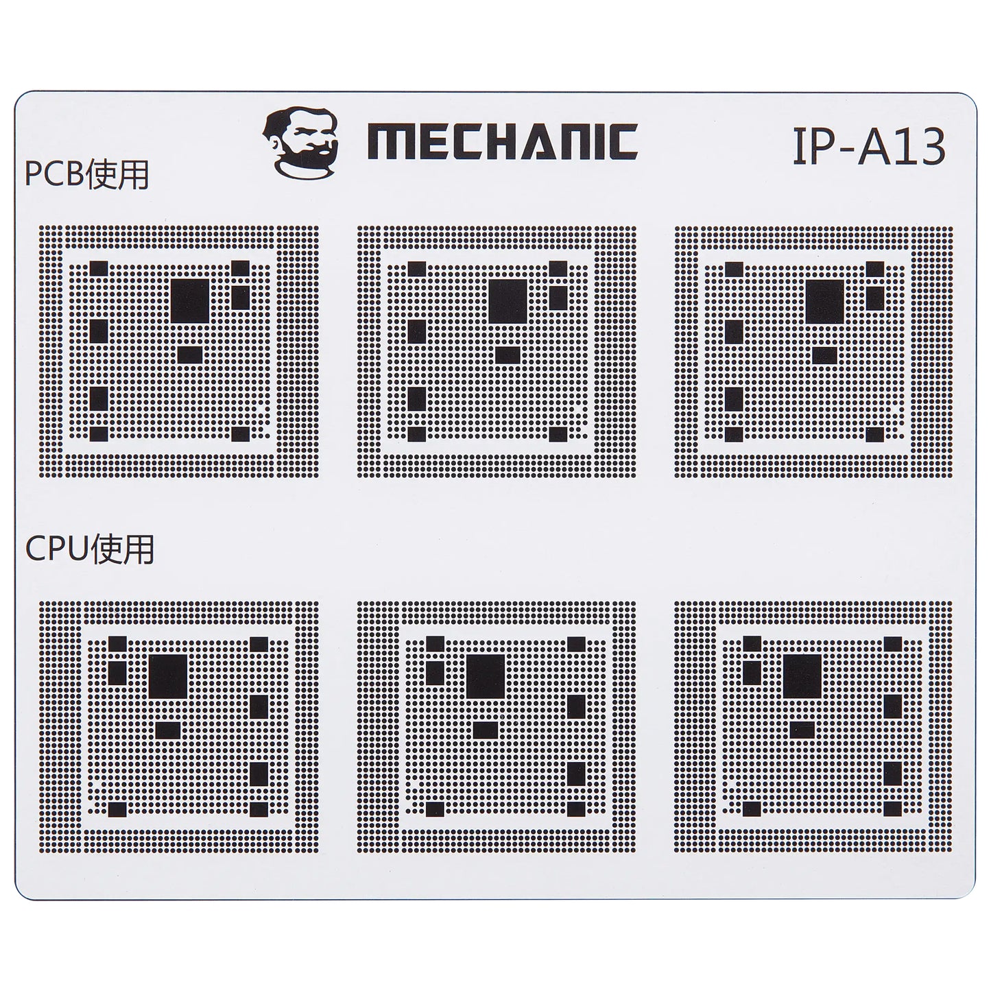 Sablon Izolare Trasee CI Mechanic pentru Apple iPhone 6 - 16 Series