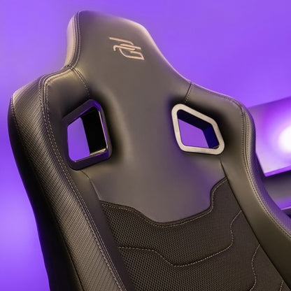 Scaun Gaming Proove Warrior, Negru GCWR0001011