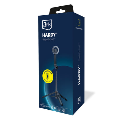 Selfie Stick Bluetooth 3MK Hardy MagSelfie, Universal, Negru