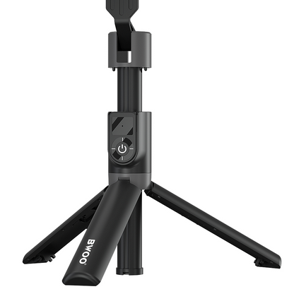Selfie Stick Bluetooth BWOO BO-ZP14, Universal, Negru