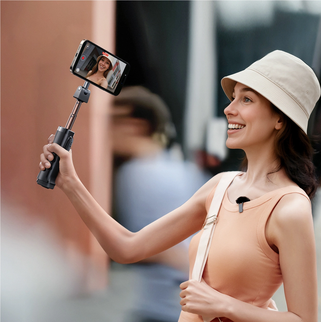 Selfie Stick Bluetooth Joyroom JR-ZS509, Universal, Negru