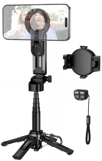Selfie Stick Bluetooth HOCO K27 Pro, Universal, Negru