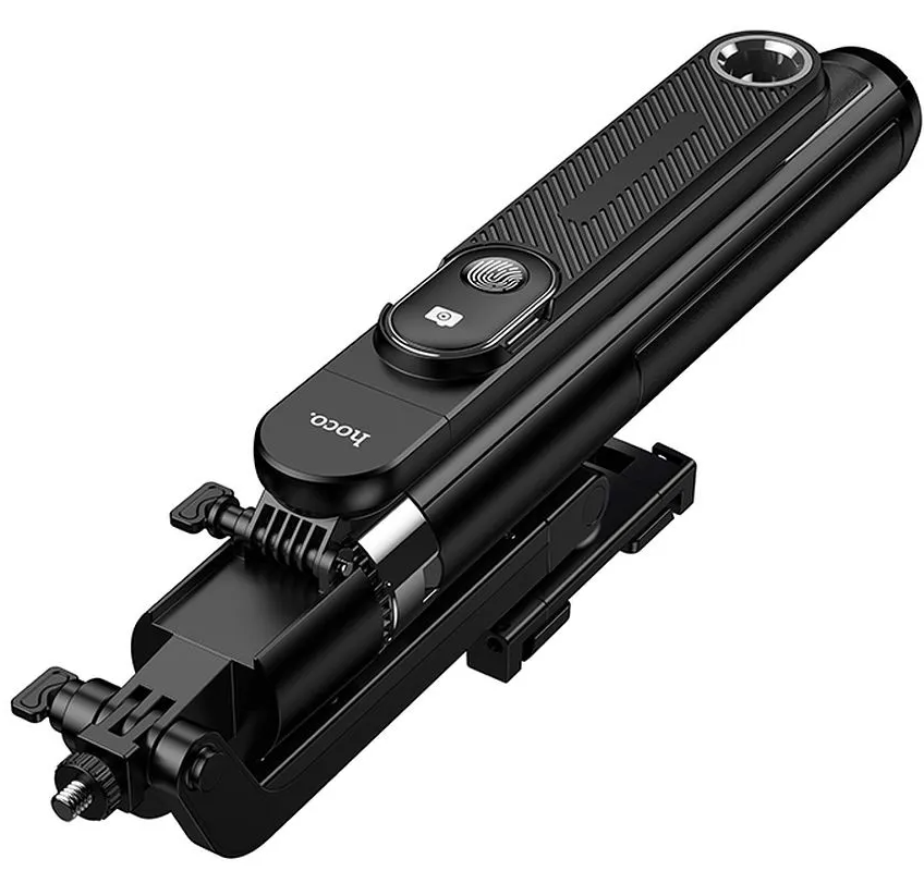 Selfie Stick Bluetooth HOCO K32 Face Tracking, 4.5inch - 7inch, Negru