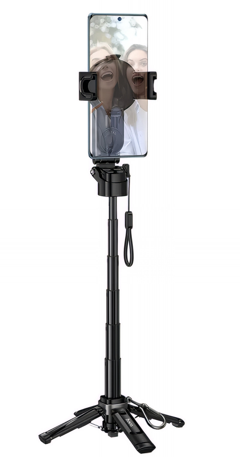 Selfie Stick Bluetooth HOCO K27 Pro, Universal, Negru