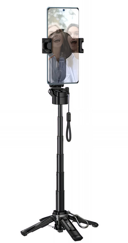 Selfie Stick Bluetooth HOCO K27 Pro, Universal, Negru