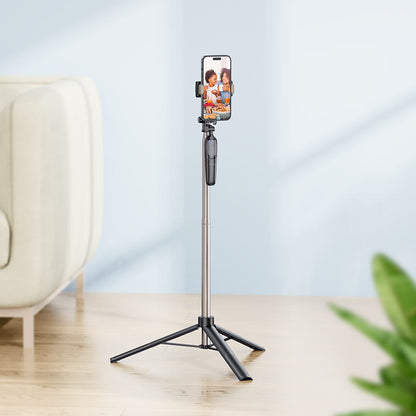 Selfie Stick Bluetooth HOCO K19 Soul Live Broadcast, Universal, Negru