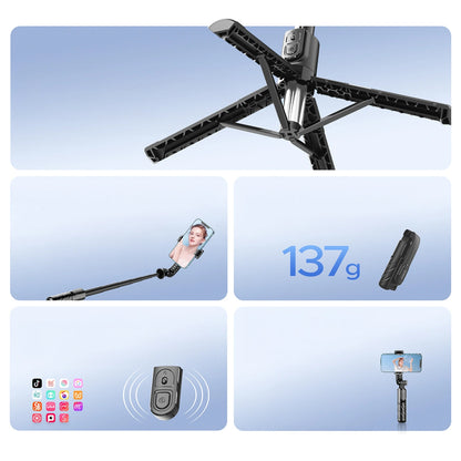 Selfie Stick Bluetooth Orico SPV100, Universal, Negru