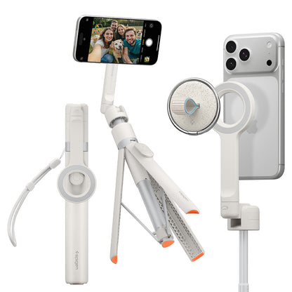 Selfie Stick Bluetooth Spigen S582W, Universal, Bej AMP11373