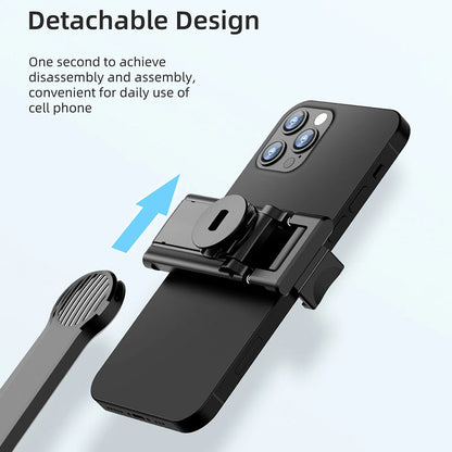 Selfie Stick Bluetooth Techsuit C01, Universal, Negru