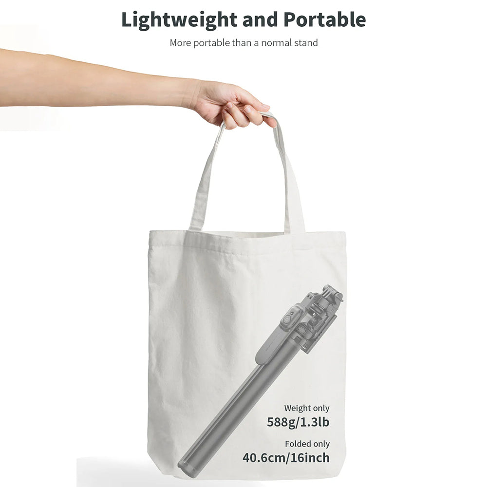 Selfie Stick Bluetooth Techsuit C05, Universal, Negru