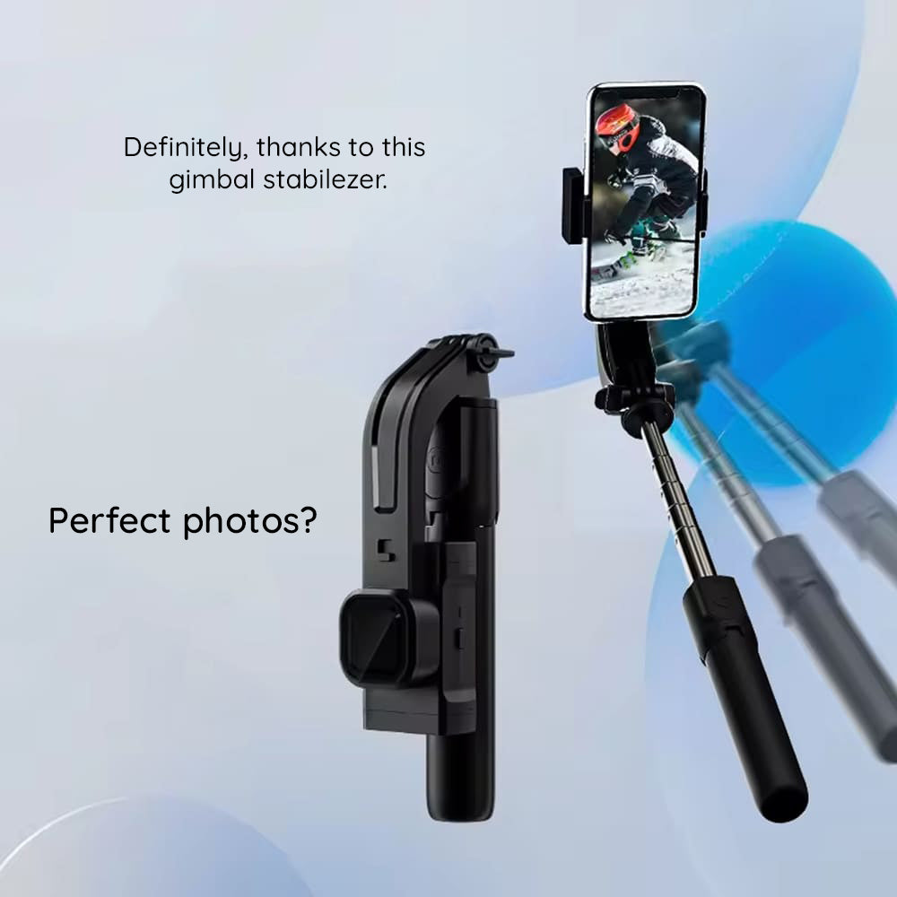Selfie Stick Bluetooth Techsuit C06, Universal, Negru