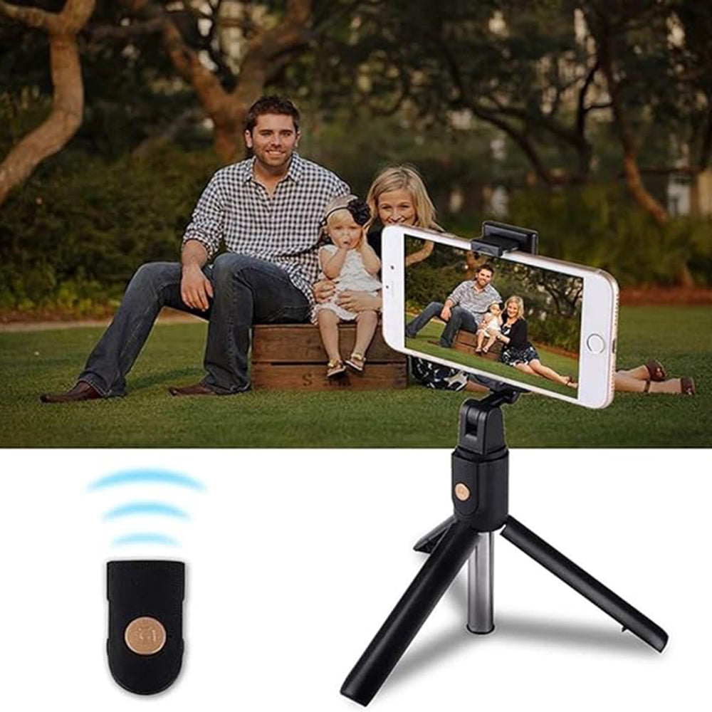 Selfie Stick Bluetooth Techsuit K07, Universal, Negru