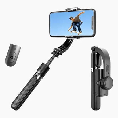 Selfie Stick Bluetooth Techsuit L08, Universal, Negru