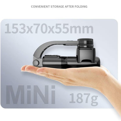 Selfie Stick Bluetooth Techsuit L08Mini, Universal, Negru