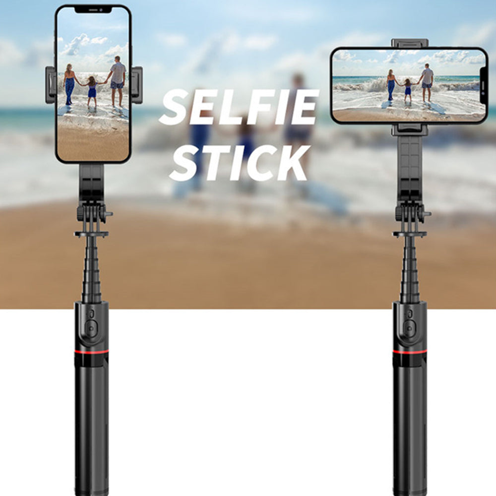 Selfie Stick Bluetooth Techsuit L12, Universal, Negru