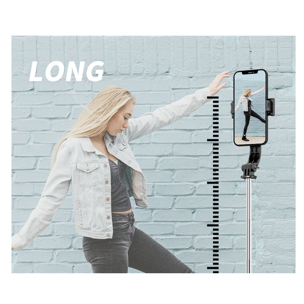 Selfie Stick Bluetooth Techsuit L13, Universal, Negru