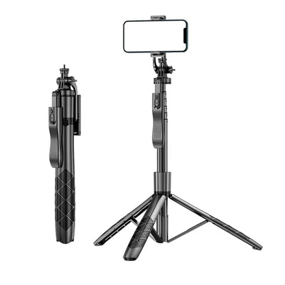Selfie Stick Bluetooth Techsuit L16, Universal, Negru