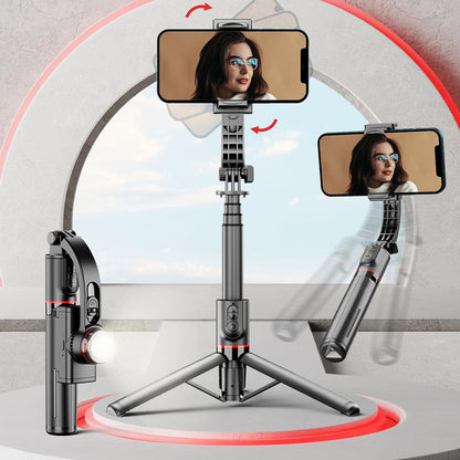 Selfie Stick Bluetooth Techsuit L19s, Universal, Negru