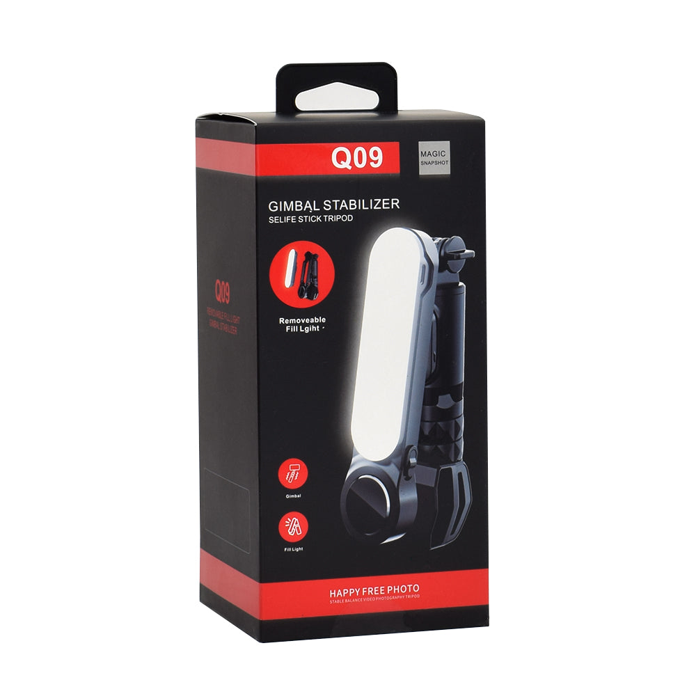 Selfie Stick Bluetooth Techsuit Q09, Universal, Negru