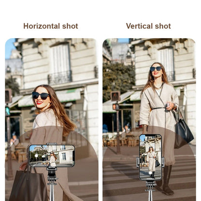 Selfie Stick Bluetooth Techsuit Q11s, Universal, Negru