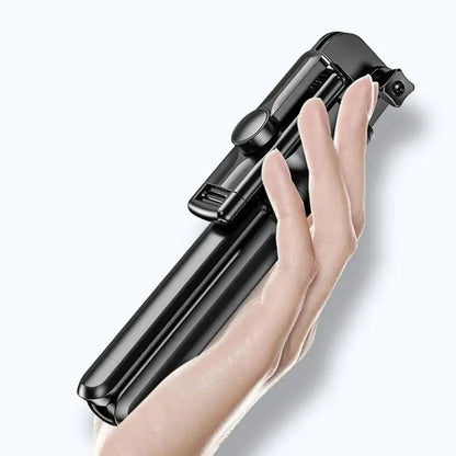 Selfie Stick Bluetooth Techsuit S03, Universal, Negru