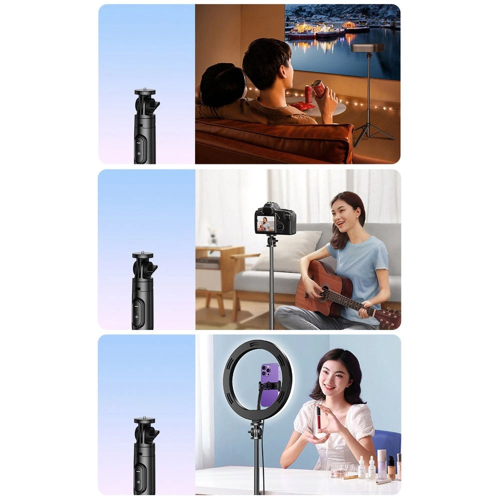 Selfie Stick Bluetooth UGREEN LP586, Universal, Negru