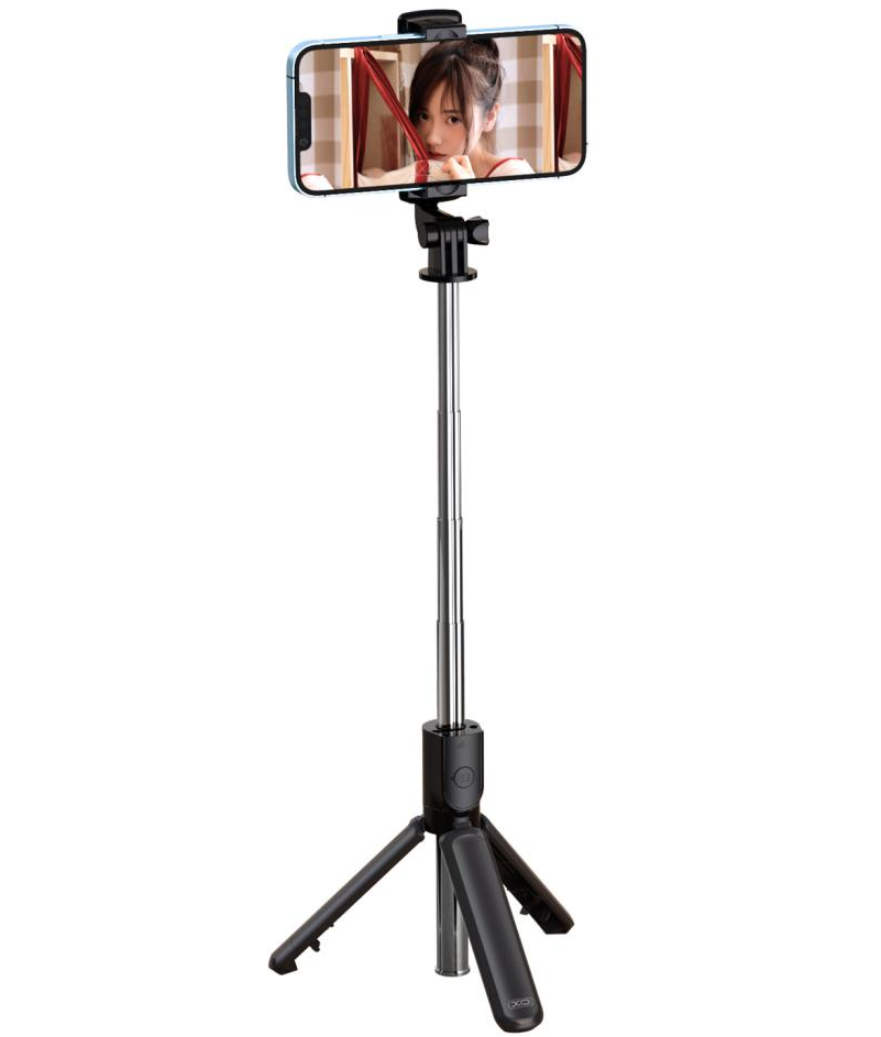Selfie Stick Bluetooth XO Design SS09, Universal, Negru