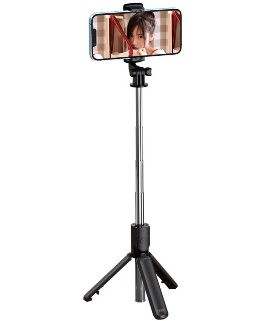 Selfie Stick Bluetooth XO Design SS09, Universal, Negru