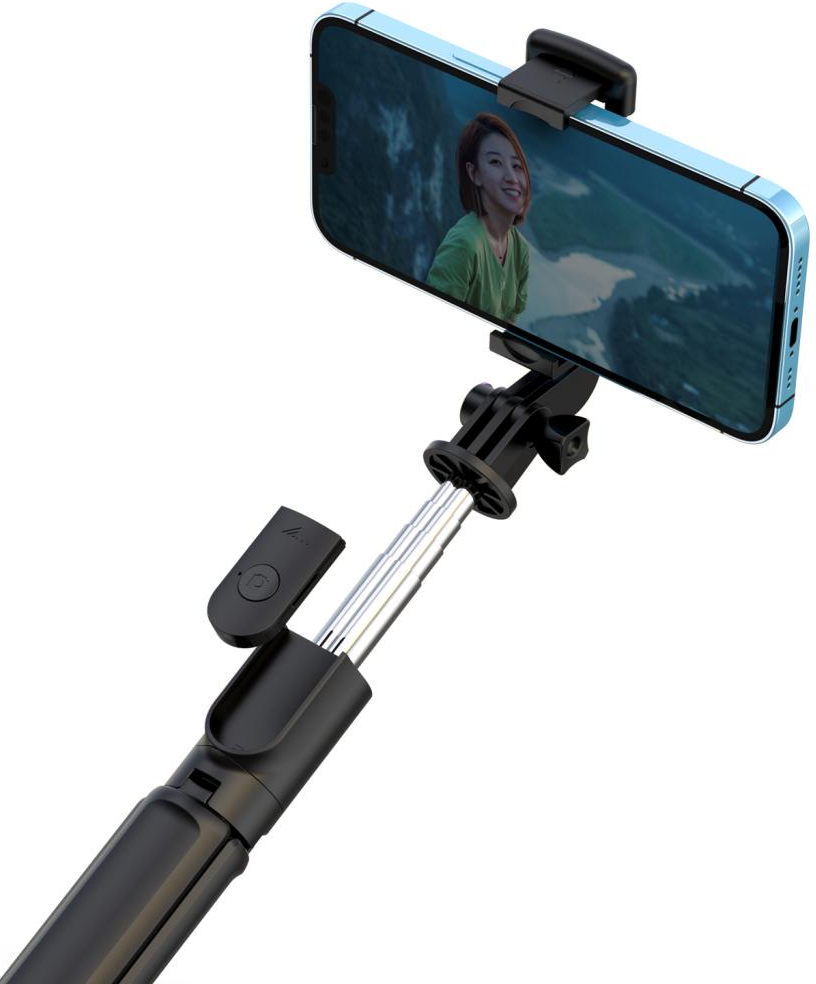 Selfie Stick Bluetooth XO Design SS09, Universal, Negru