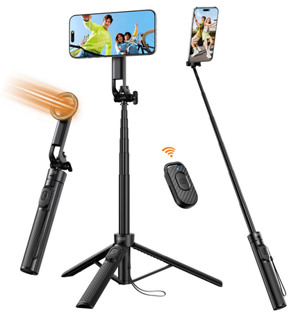 Selfie Stick Bluetooth XO Design SS30, Universal, Negru
