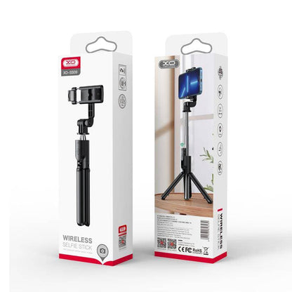 Selfie Stick Bluetooth XO Design SS09, Universal, Negru