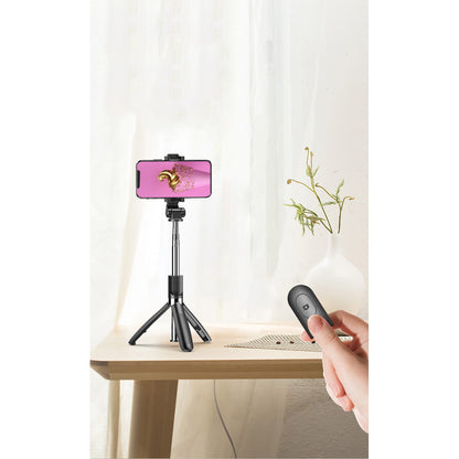 Selfie Stick Bluetooth XO Design SS08, Universal, Negru