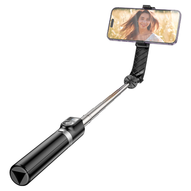 Selfie Stick Bluetooth HOCO K20, Universal, Negru