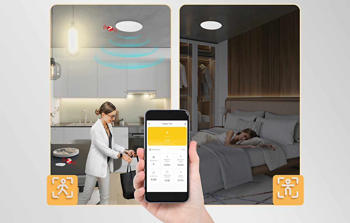 Senzor Prezenta Moes ZSS-QY-HP, ZigBee