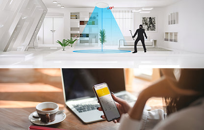 Senzor Prezenta Moes ZSS-QY-HP, ZigBee