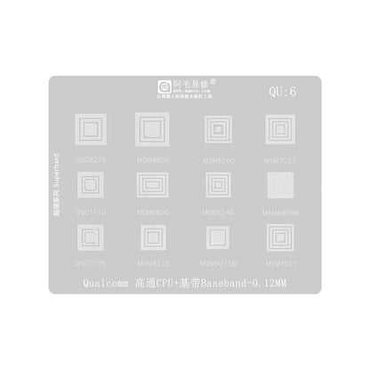 Sita BGA Amaoe pentru CPU Qualcomm QU1-8 Series