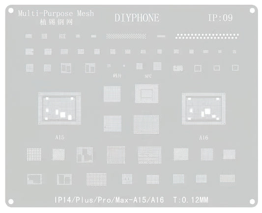 Sita BGA DIYPhone pentru Apple iPhone 14 Series