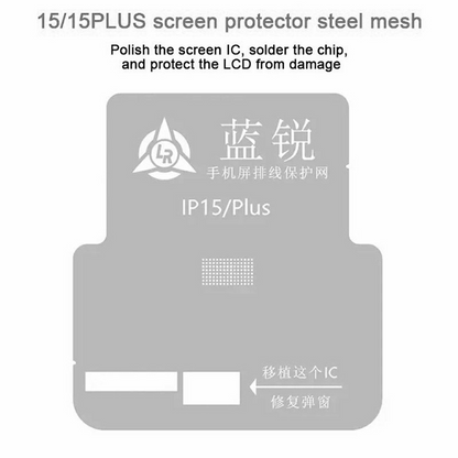 Sita BGA Lanrui pentru Apple iPhone 11 - 15 Series