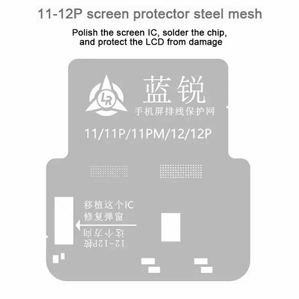 Sita BGA Lanrui pentru Apple iPhone 11 - 15 Series