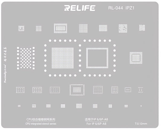 Sita BGA Relife RL-044 IPZ1 pentru Apple iPhone 6 / 6 Plus, CPU