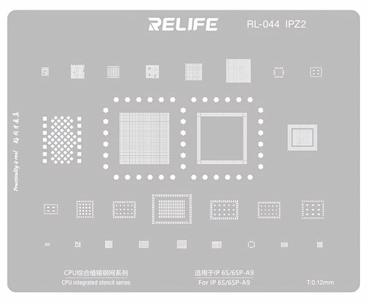 Sita BGA Relife RL-044 IPZ2 pentru Apple iPhone 6s / 6s Plus, CPU