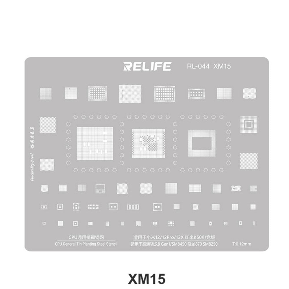 Sita BGA Relife RL-044 V2.0 pentru CPU Xiaomi Series