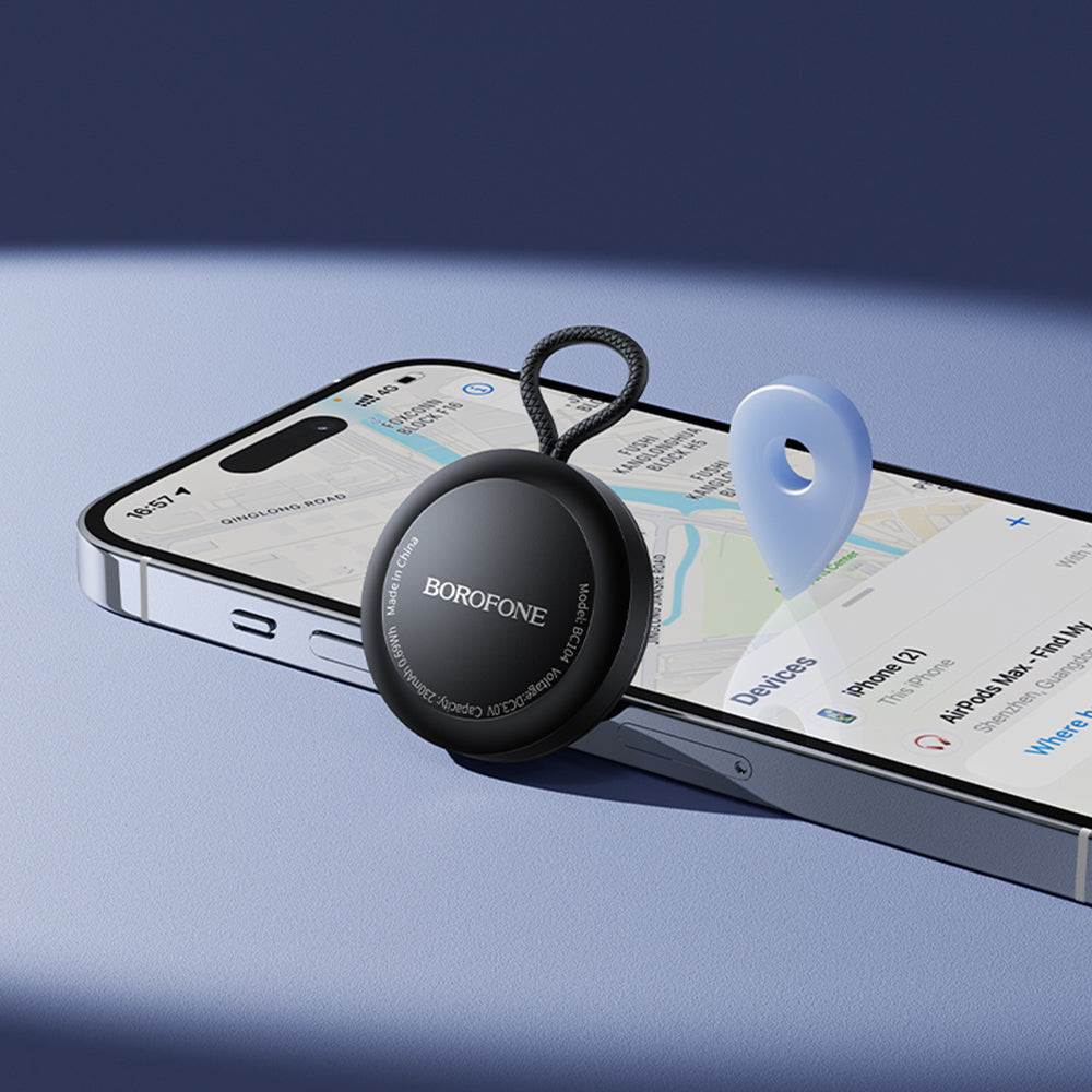 Borofone SmartTag BC104 pentru iOS Series, Negru