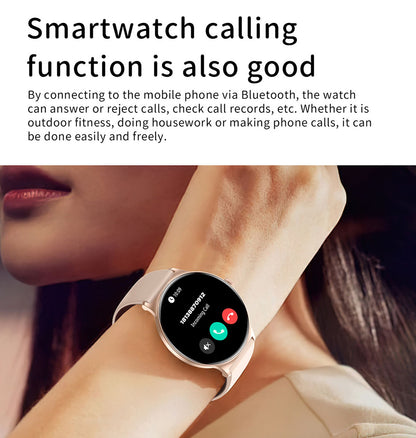 Smartwatch Blavec M01 Vesta Call, Roz Auriu