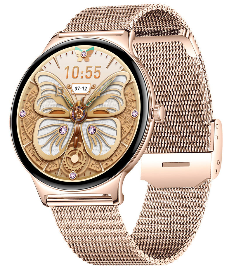 Smartwatch Blavec M01 Vesta Call, Roz Auriu