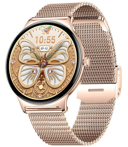 Smartwatch Blavec M01 Vesta Call, Roz Auriu