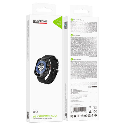 Smartwatch Borofone BD18, Negru