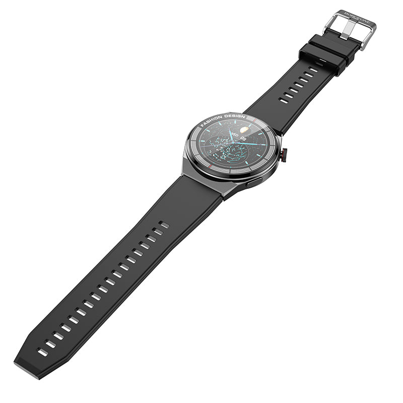 Borofone BD2 smartwatch, czarny 