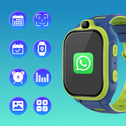 Smartwatch Forever Kids Boost KW-530 Call, Albastru